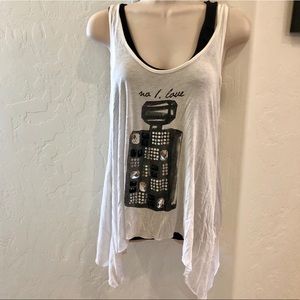 The Classic jeweled tank top